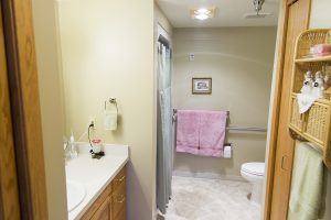Bathroom in apartment
